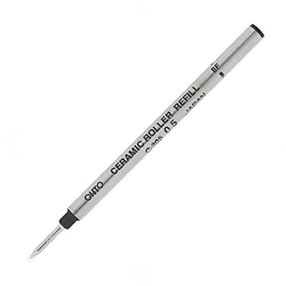 Ohto Ceramic Rollerball Pen 0.5mm Refill - Black