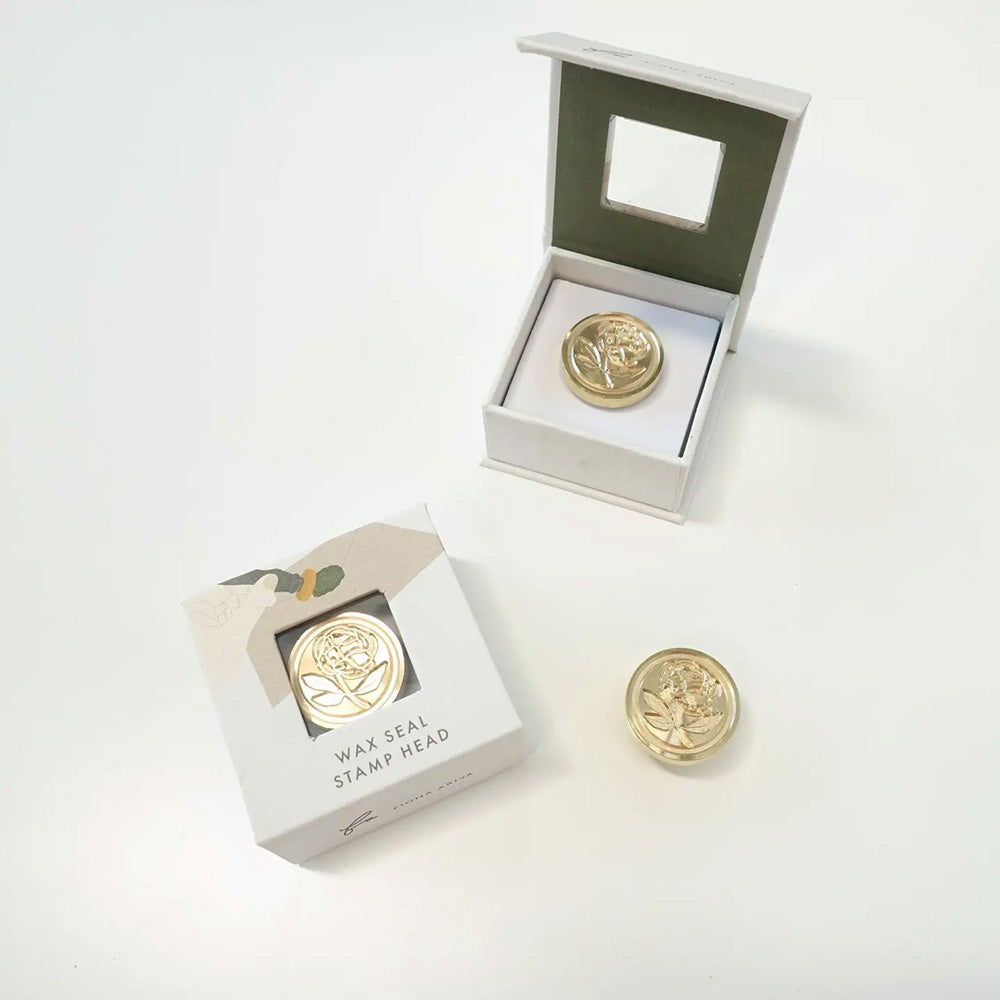 Peony Wax Seal Stamp Head Only