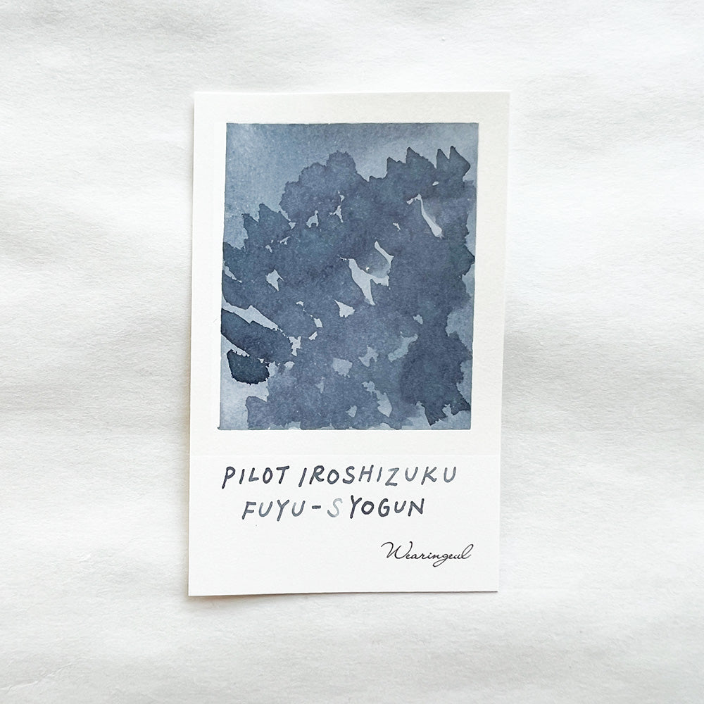 Fuyu Syogun Ink Review Pilot Iroshizuku Fountain Pen Ink Fuyu-syogun
