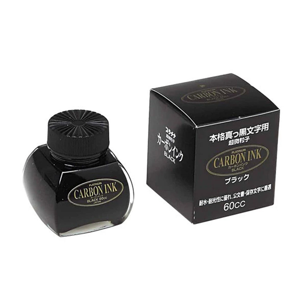 Platinum Fountain Pen Ink - Carbon Black - M.Lovewell