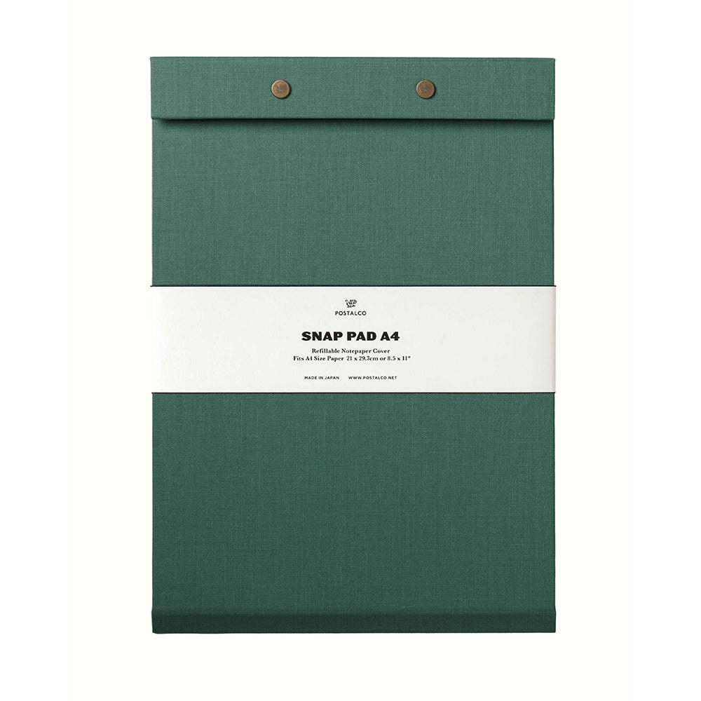 Postalco Snap Pad A4 - Dark Green