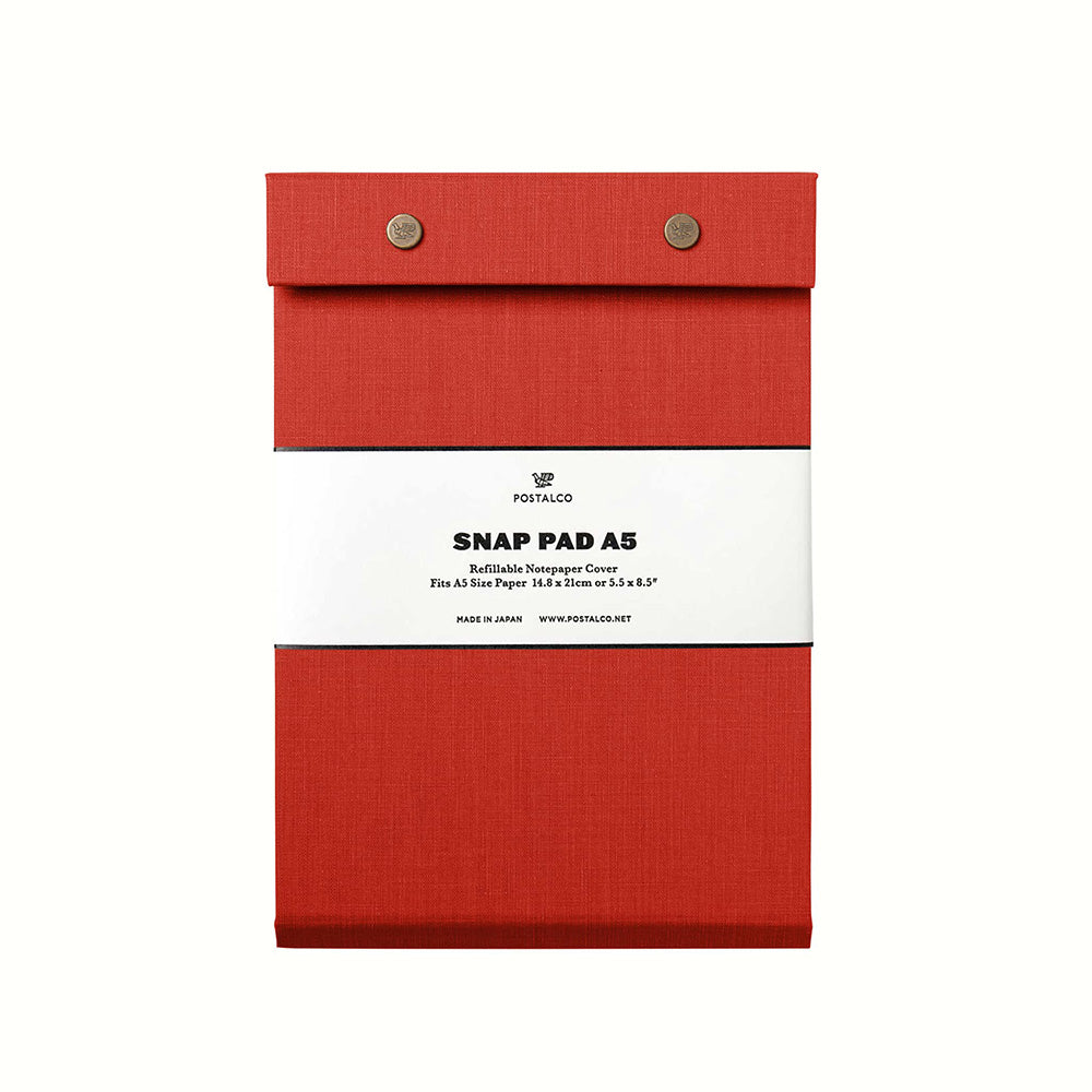 Postalco Snap Pad SQ A5 - Signal Red