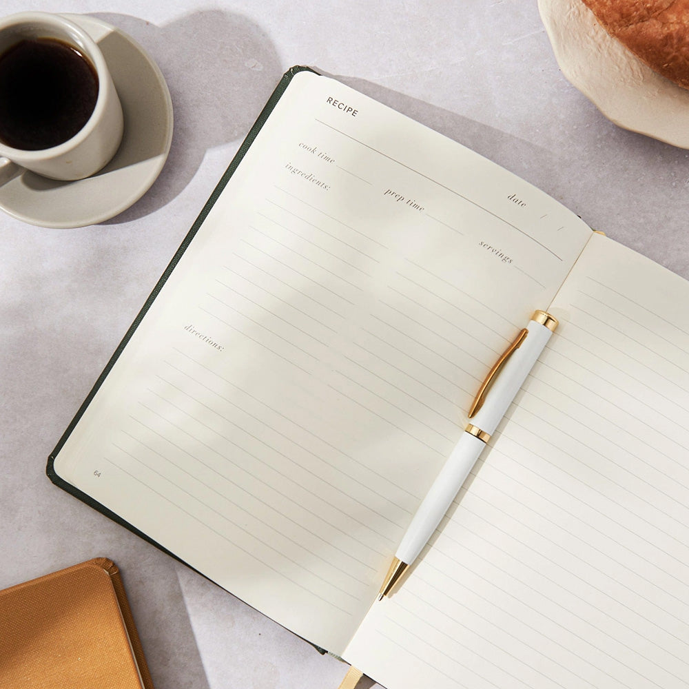 Recipe Journal - Green