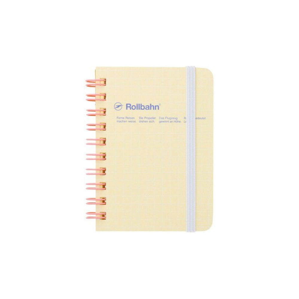 Rollbahn Spiral Notebook - Scuola Mini - Light Yellow – M.Lovewell