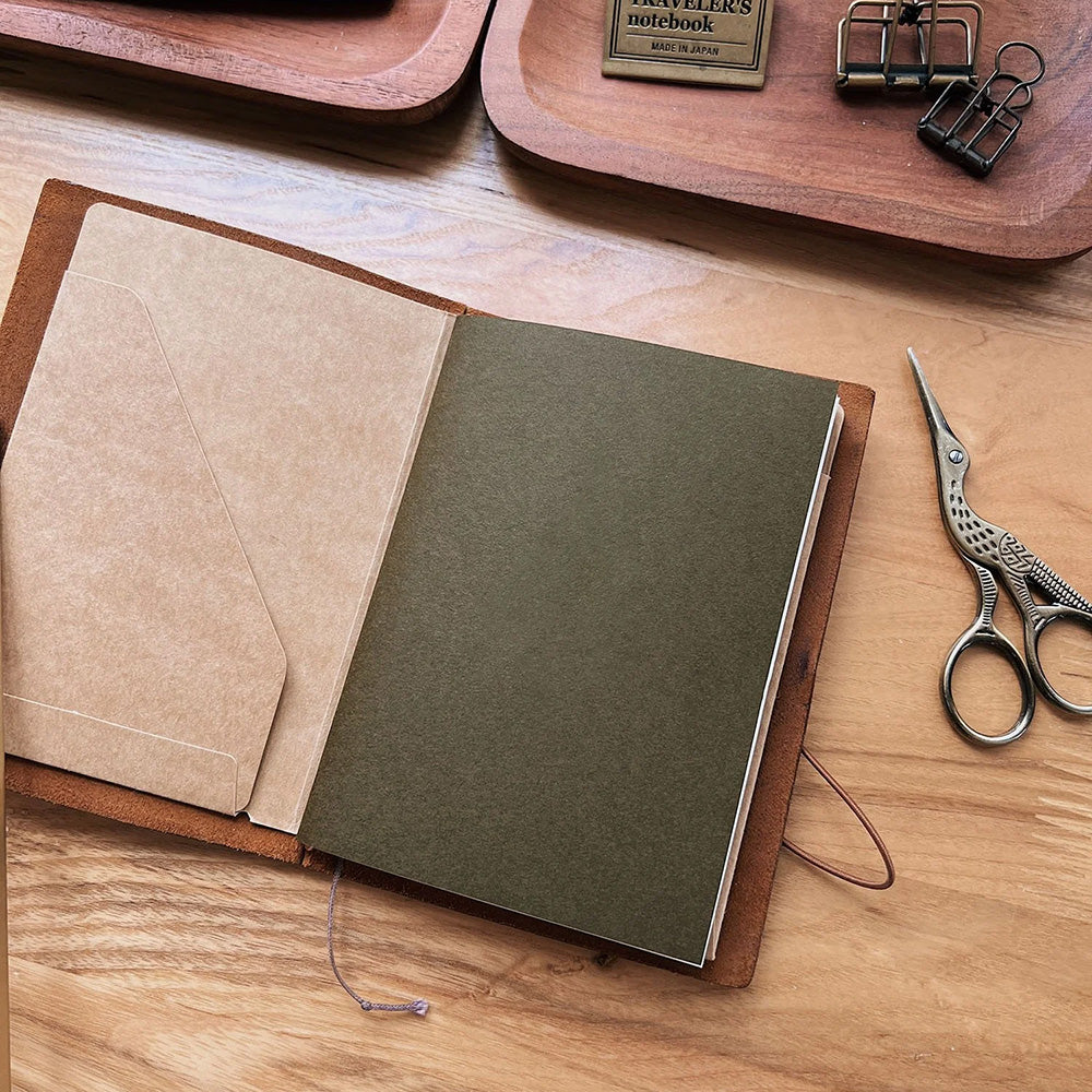 Sarica Studio Passport Traveler's Notebook - Olive Green - M.Lovewell