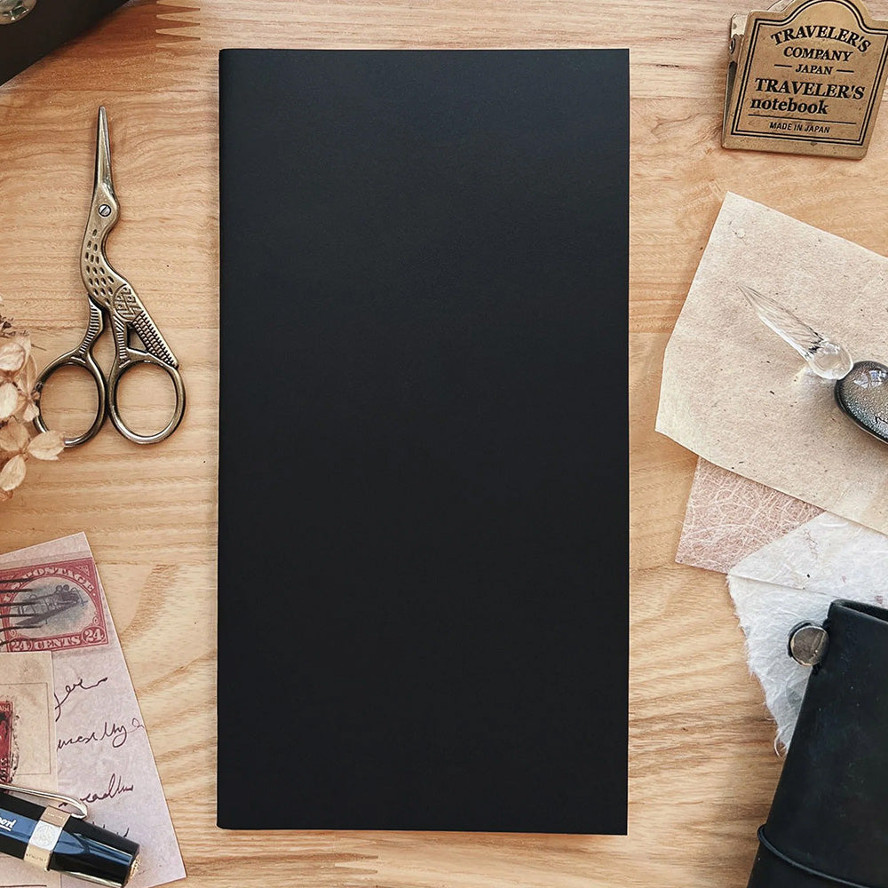 Sarica Studio Standard Traveler's Notebook - Black - M.Lovewell