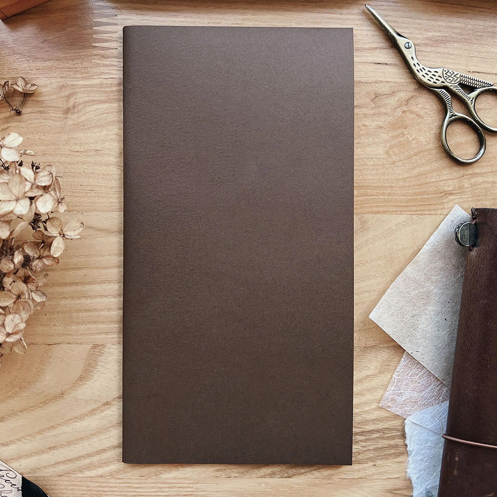 Sarica Studio Standard Traveler's Notebook - Chestnut Brown - M.Lovewell