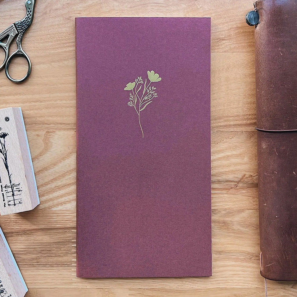 Sarica Studio Standard Traveler's Notebook - Floral - M.Lovewell