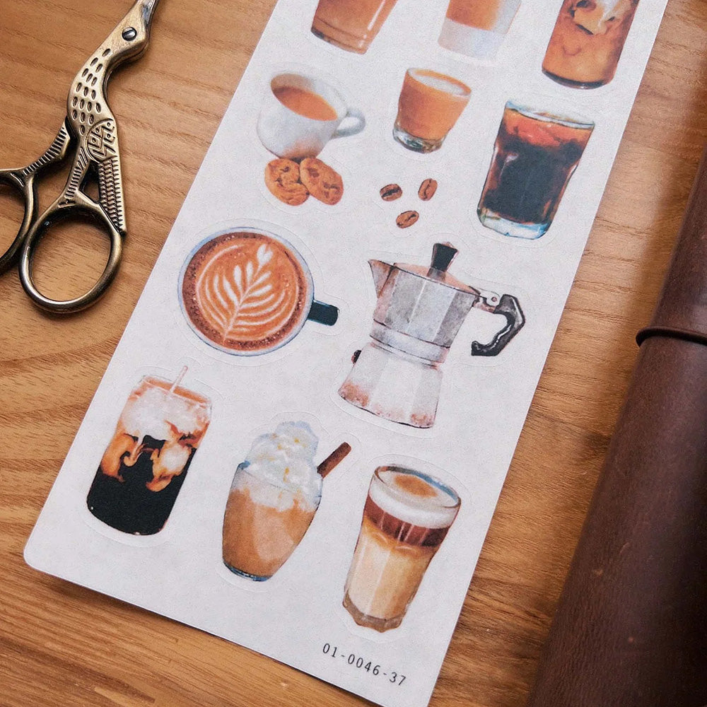 Sarica Studio Sticker - Coffee - M.Lovewell