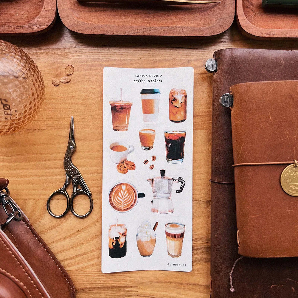 Sarica Studio Sticker - Coffee