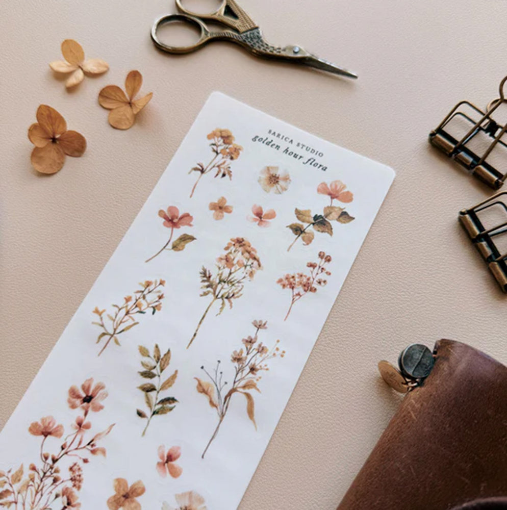 Sarica Studio Sticker - Golden Hour Flora