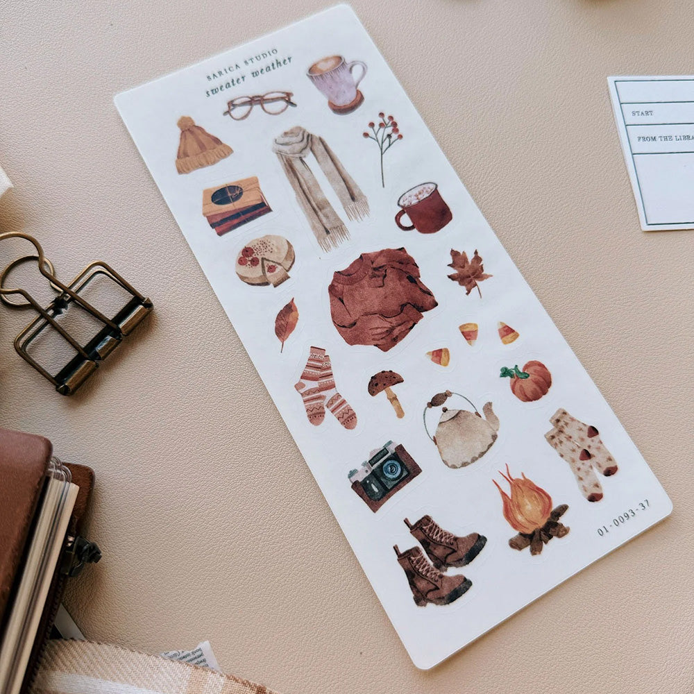 Sarica Studio Sticker - Sweater Weather