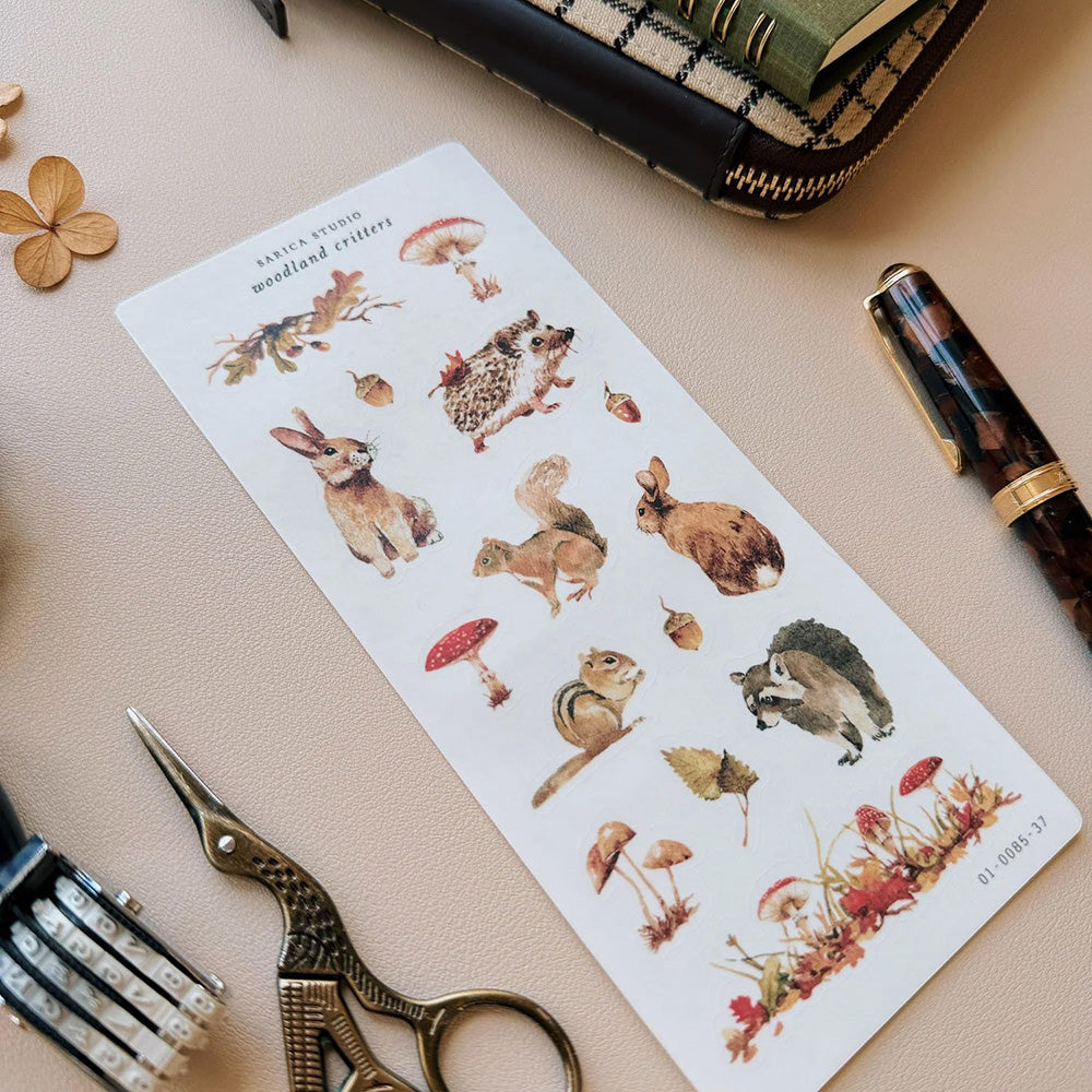 Sarica Studio Sticker - Woodland Critters