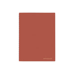 Septcouleur A6 Notebook - Poppy Red