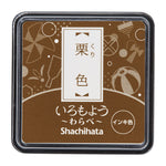Shachihata Iromoyo Ink Pad Mini - Chestnut