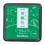 Shachihata Iromoyo Ink Pad Mini - Evergreen