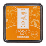 Shachihata Iromoyo Ink Pad Mini - Tangerine