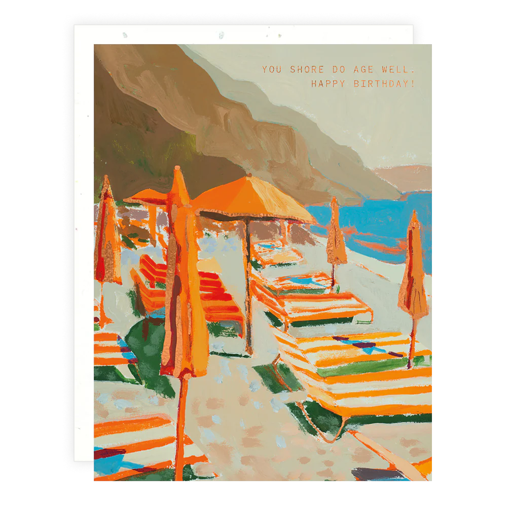 Shore Do Age Well Birthday Card - M.Lovewell