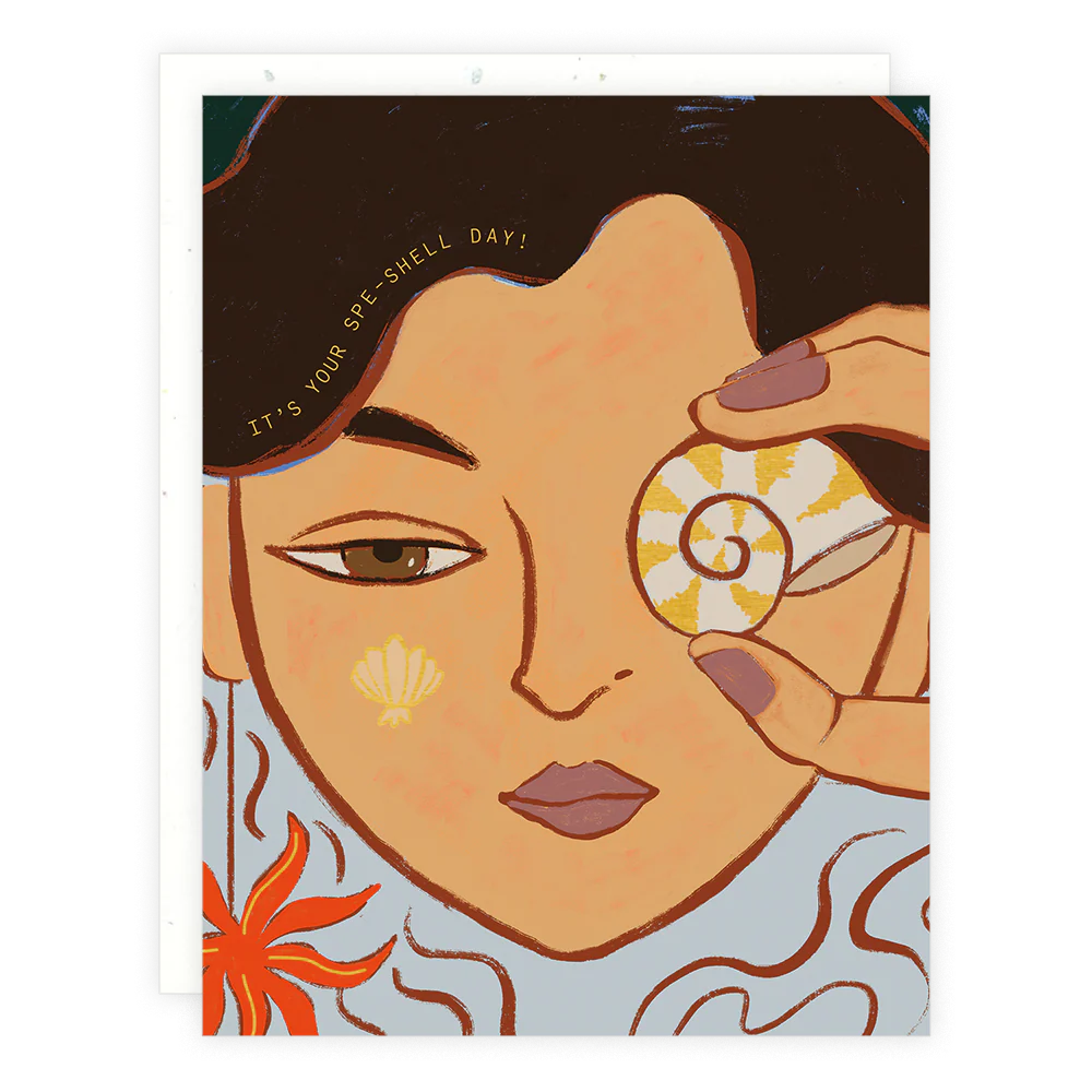 Spe-Shell Day Card - M.Lovewell