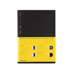 Stalogy Editor's Series A5 Notebook Paper Cover - Black