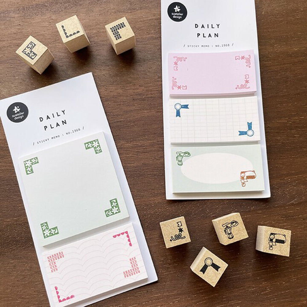 Stamp Marche Wooden Stamp - Corner Stamps