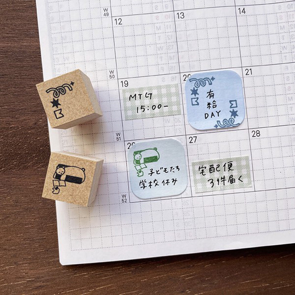 Stamp Marche Wooden Stamp - Corner Stamps