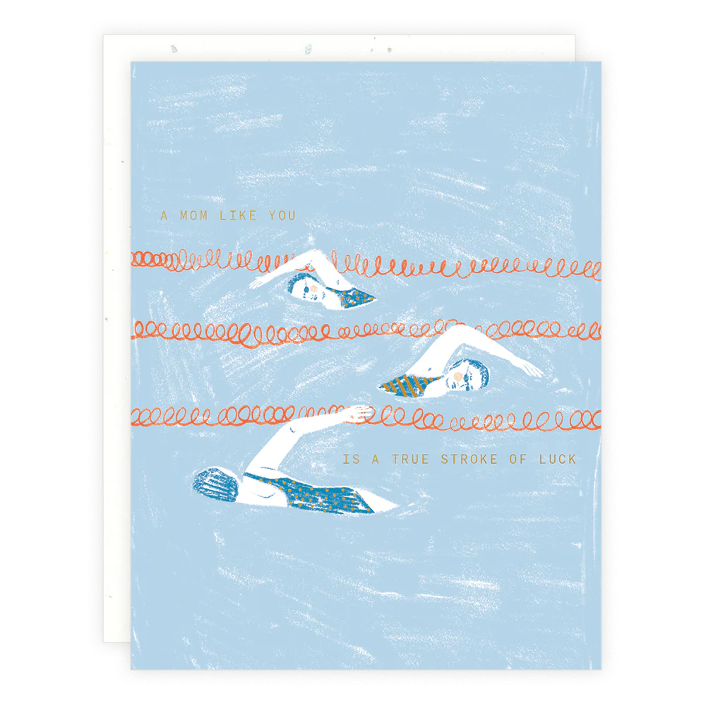 Stroke of Luck Mother's Day Card - M.Lovewell