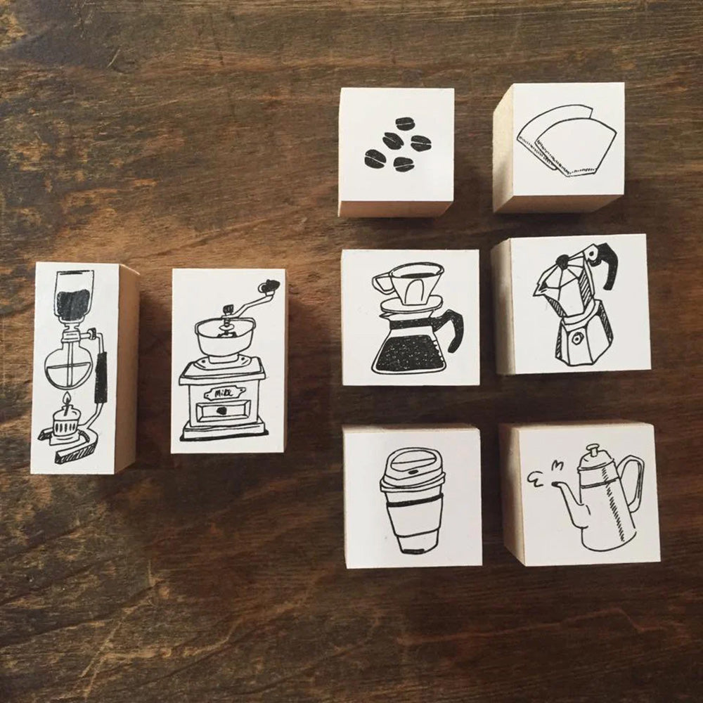 Sublo Rubber Stamp - Coffee