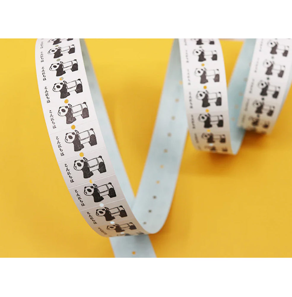 Sublo Sticker Seal Roll - Panda