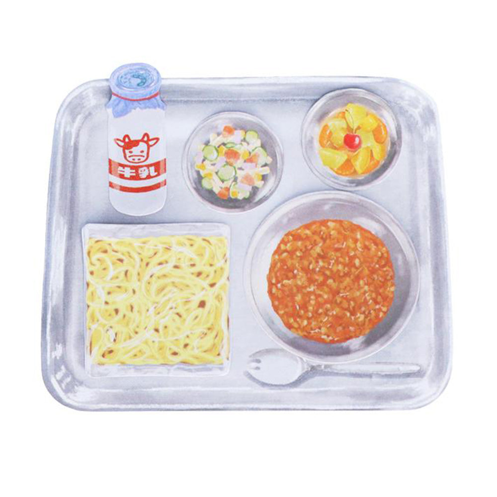 Sun-Star School Lunch Sticky Note - Tuesday Meat Sauce Spaghetti