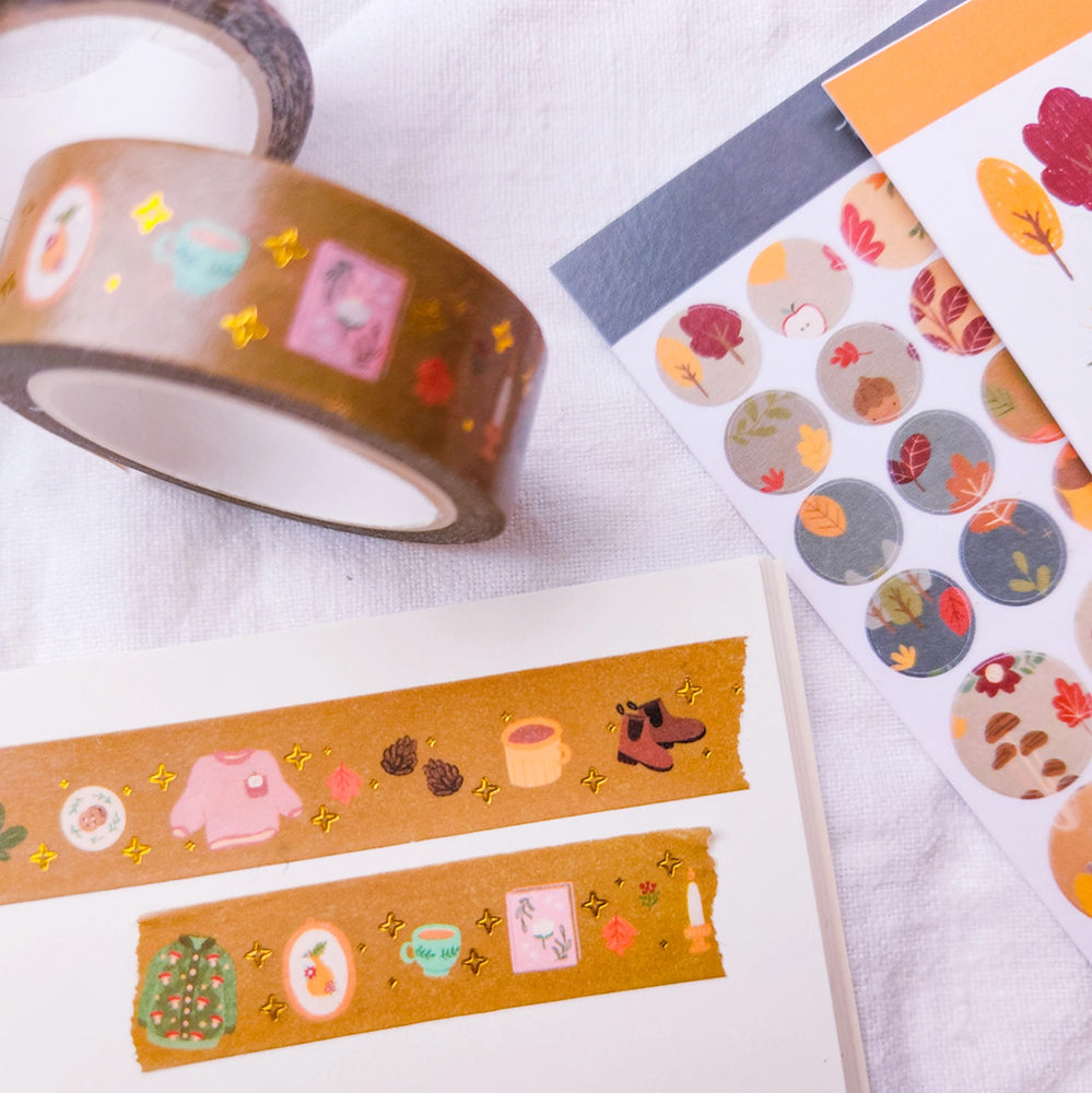Sweater Weather Whimsical Washi Tape