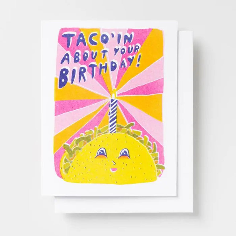 Taco Birthday Card - M.Lovewell