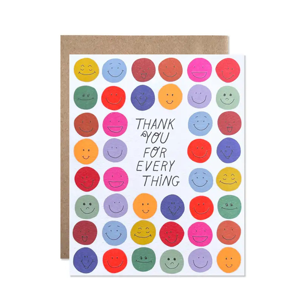 Thank You for Everything Smileys - Set of 8
