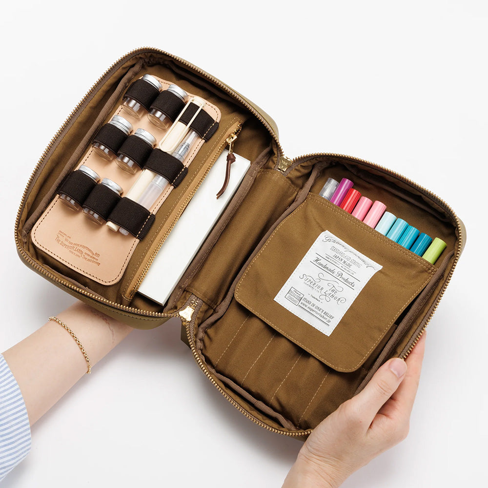 The Superior Labor Painter's Leather Case - SL1747 - Olive
