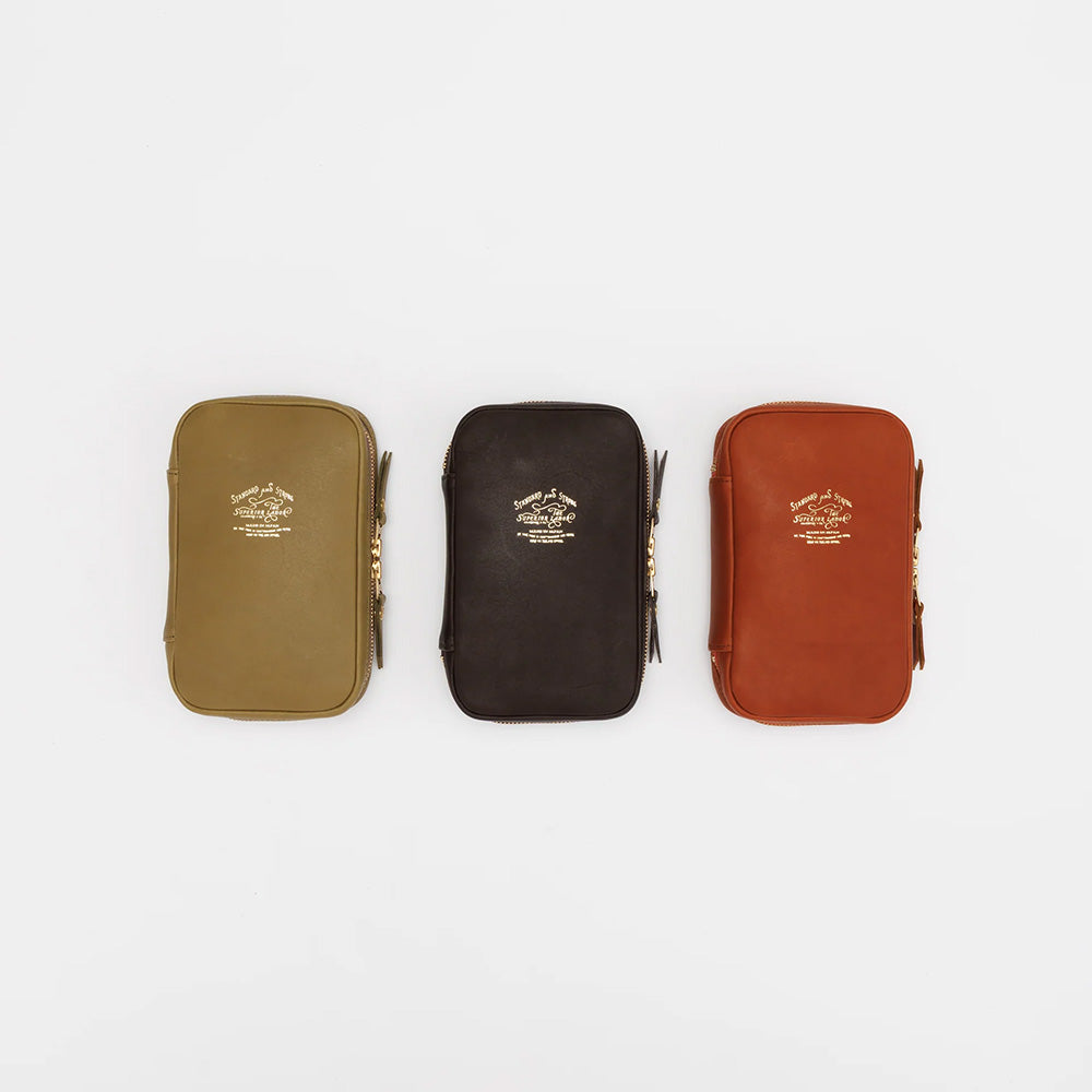 希少　Robert Talbott 革　アッタシュケース The Superior Labor Writer's Leather Case - SL1748 - Cognac – M