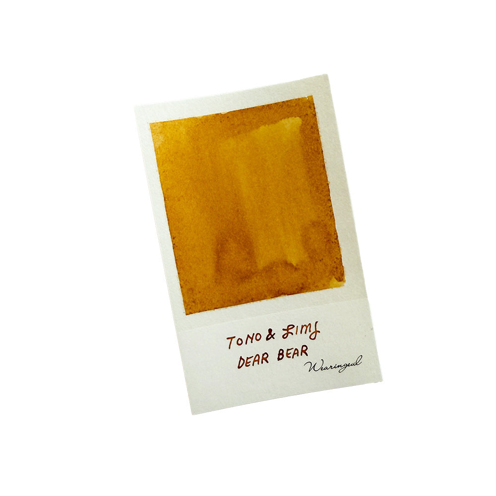 Tono & Lims Fountain Pen Ink - Friendship Series - Dear Bear - M.Lovewell