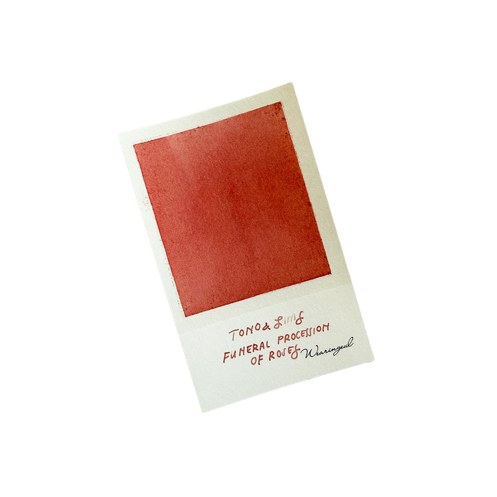 Tono & Lims Fountain Pen Ink - Friendship Series - Funeral Procession of Roses - M.Lovewell