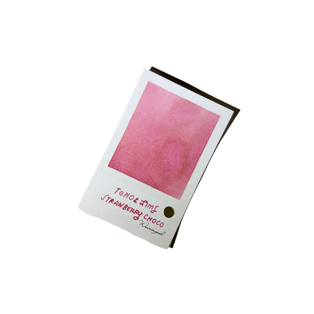 Tono & Lims Fountain Pen Ink - Friendship Series - Strawberry Choco - M.Lovewell