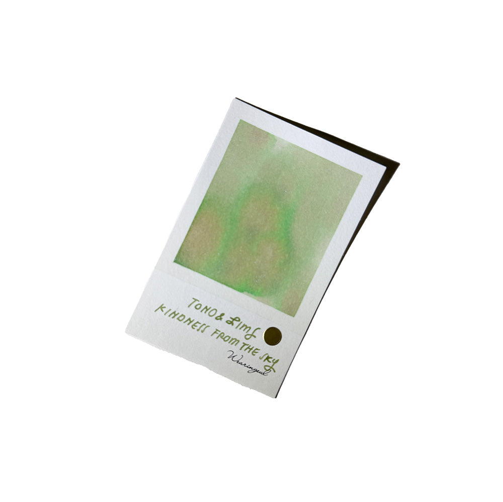 Tono & Lims Fountain Pen Ink - Puddle Story Line - Kindness from the Sky - M.Lovewell