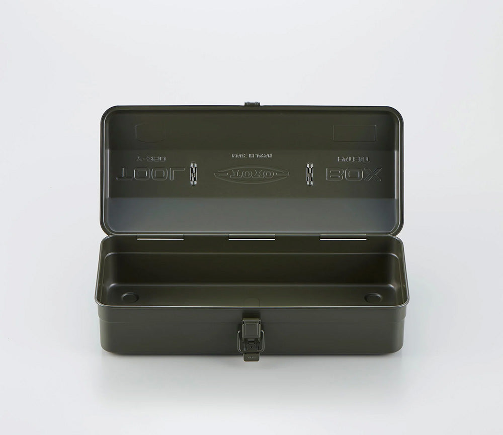 Toyo Steel Tool Box With Top Handle + Camber Lid - Y-350 - Pink