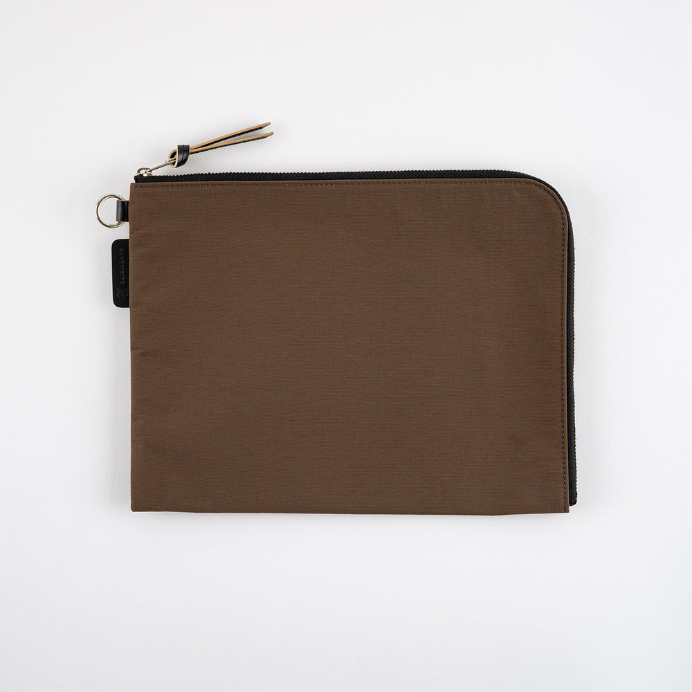 Tragen Flat Pouch for A5 Size - Brown