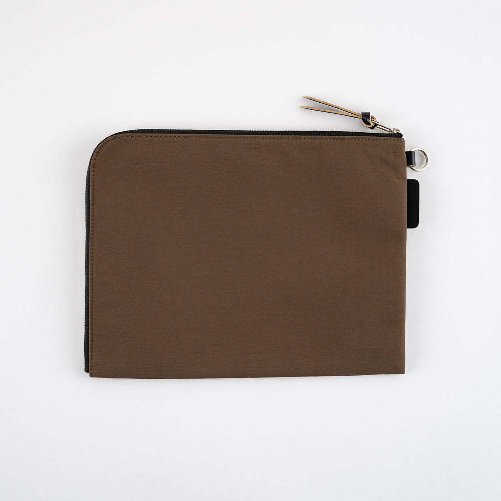 Tragen Flat Pouch for A5 Size - Brown