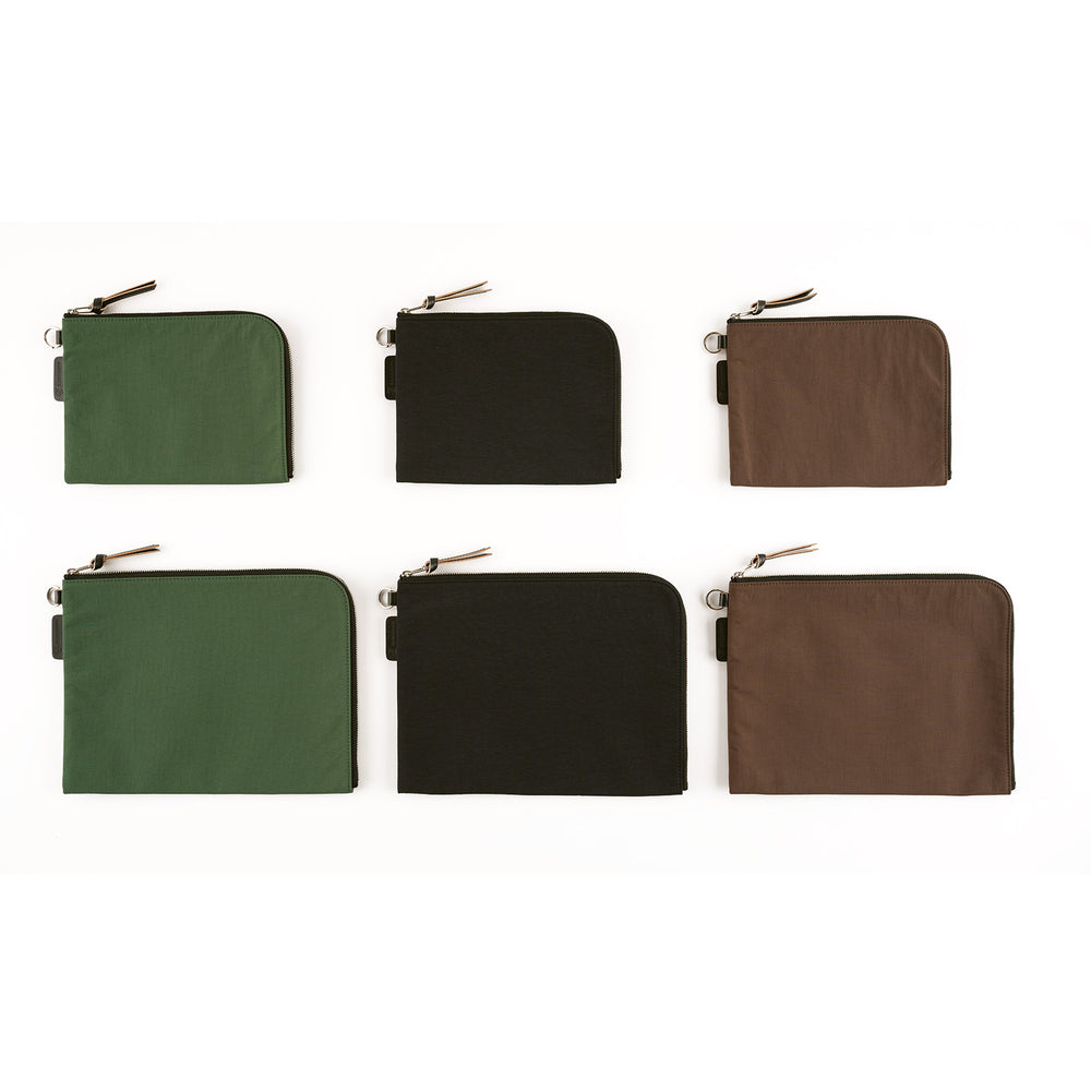 Tragen Flat Pouch for A5 Size - Brown