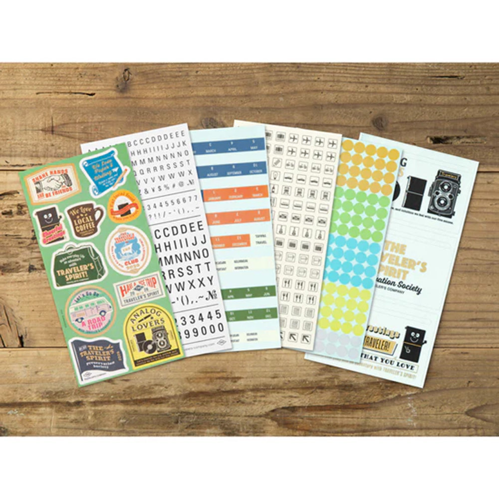 Traveler's Notebook 2026 Diary Customized Sticker