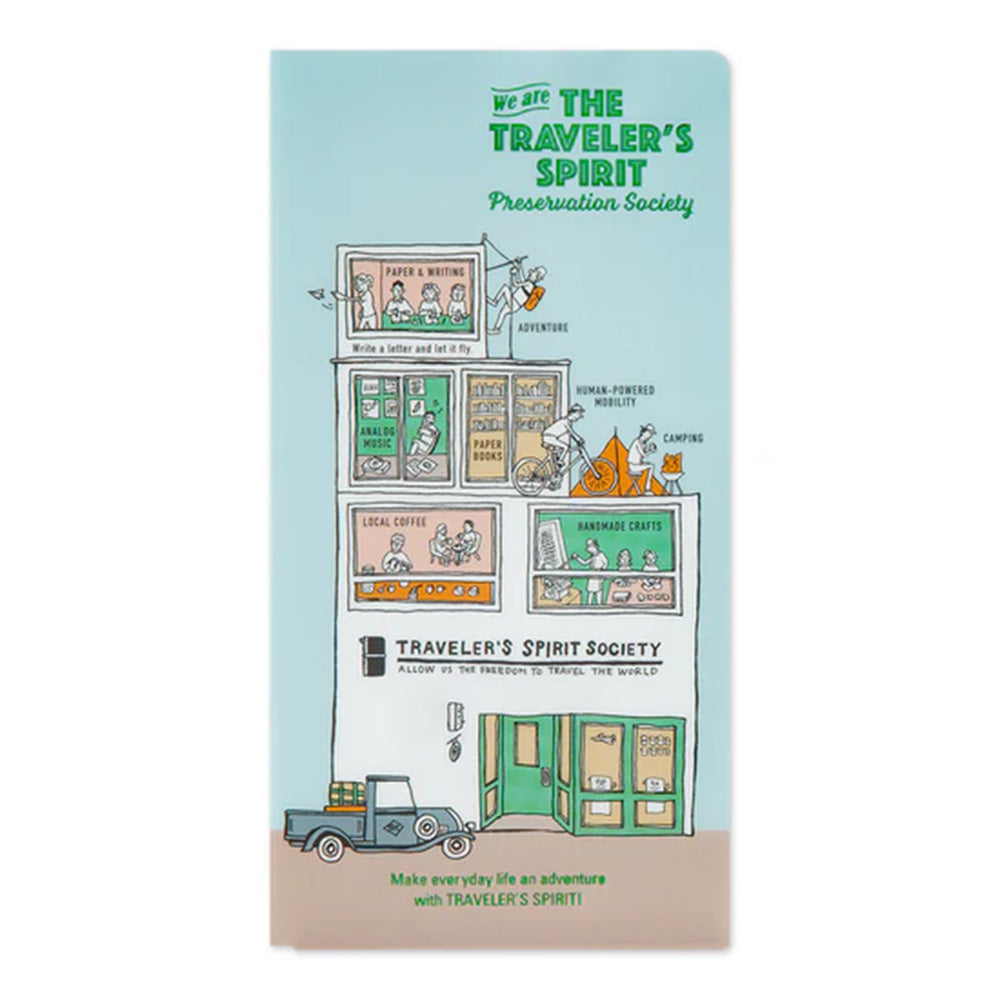 Traveler's Notebook Diary 2026 Clear Folder