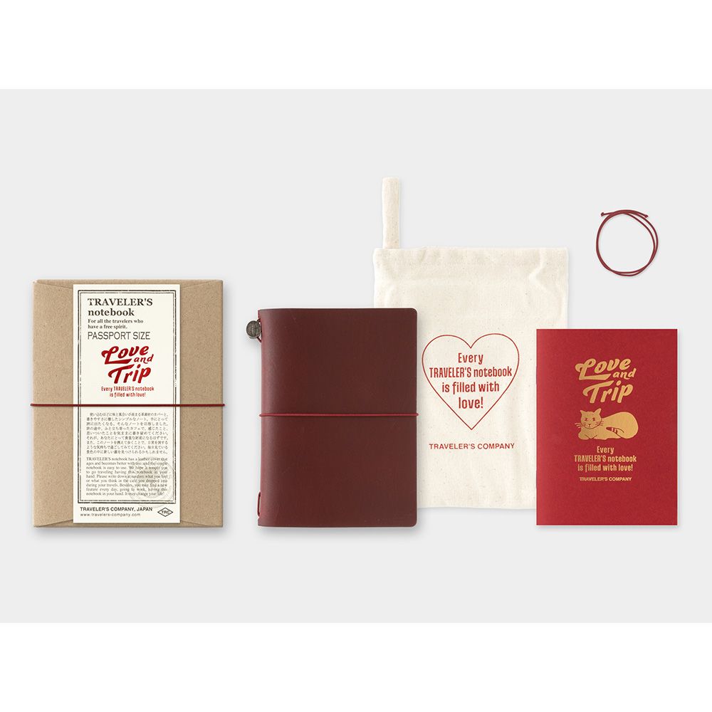 Traveler's Notebook Limited Edition - Passport - Love and Trip – M