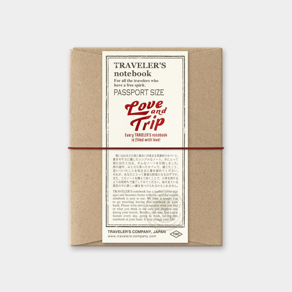 Traveler's Notebook Limited Edition - Passport - Love and Trip – M