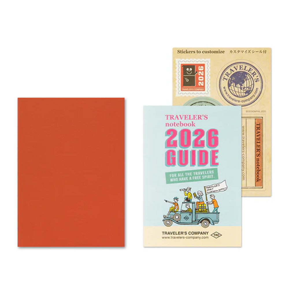 Traveler's Notebook Passport Insert Monthly 2026