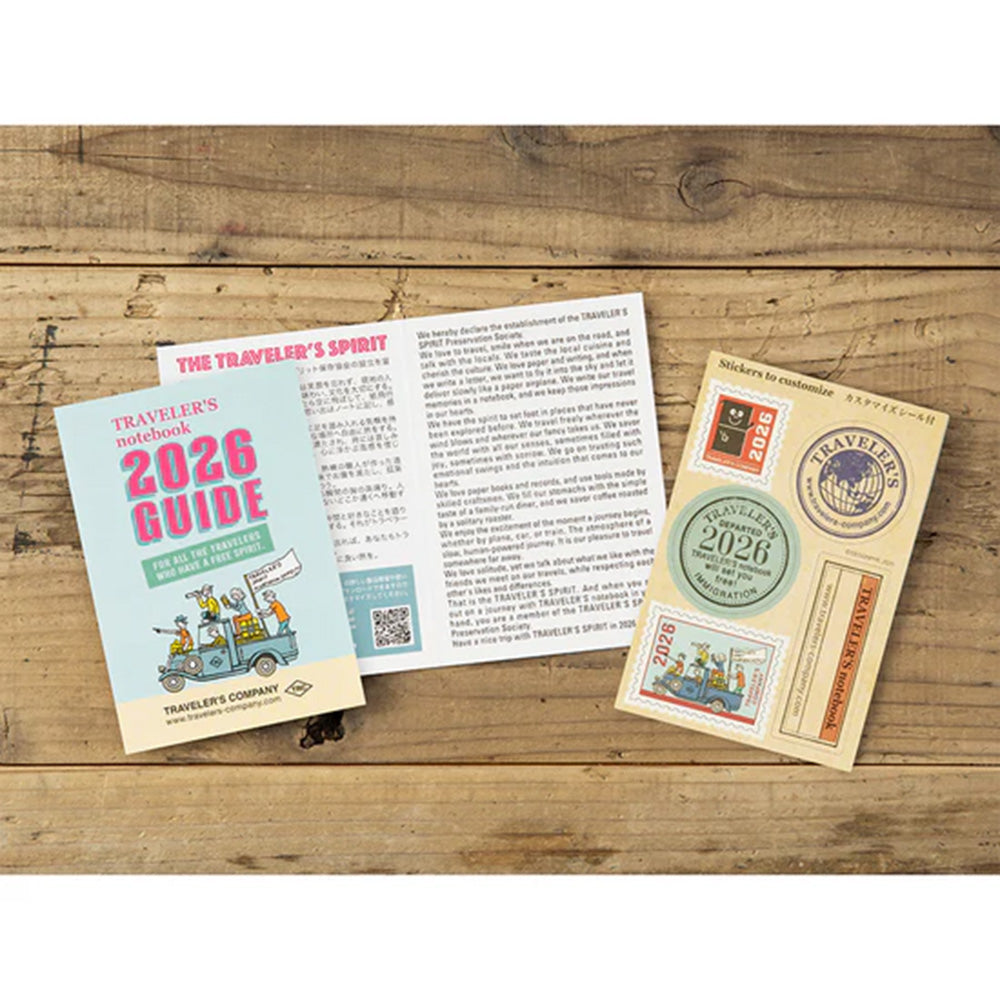 Traveler's Notebook Passport Insert Weekly 2026