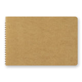 Traveler's Spiral Ring Notebook - B6 Blank DW Kraft Paper
